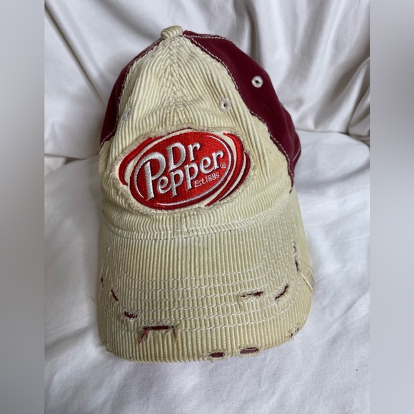 Dr Pepper Logo Cap Hat - Picture 1 of 4